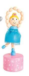 Blue Ballerina Collapsing Toy