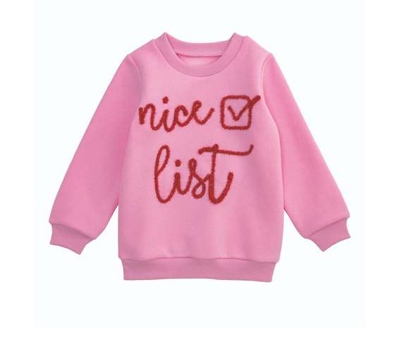 Children's Nice List Sweatshirt