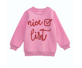 Children's Nice List Sweatshirt