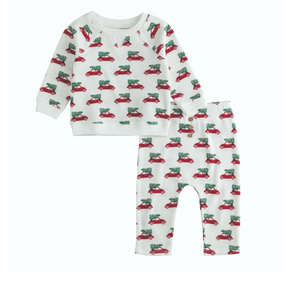 Christmas Car Two-Piece Set