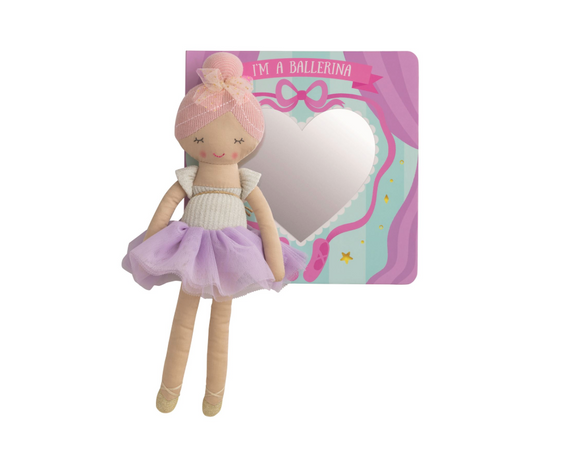 Pink Ballet Book & Doll Set