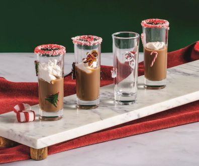 Christmas Shot Glass