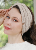 Ribbed Twist Knot Headband