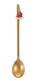 Bells - Gold Stainless Steel Spoon w/ Charm
