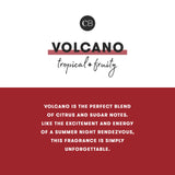 Volcano Inverted Mercury Glass Candle 10oz