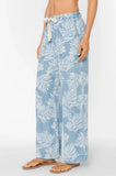 Chambray Pull On Palm Pant