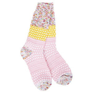 Whimsical Weekend Gallery Crew Socks