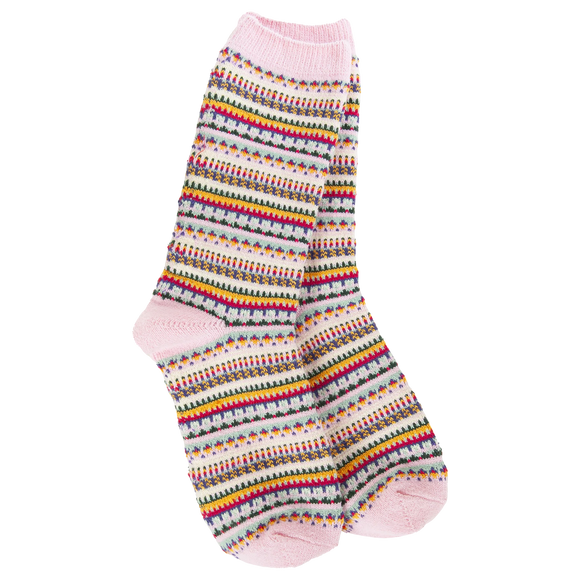 Pink Stripe -  Weekend Boho Sock