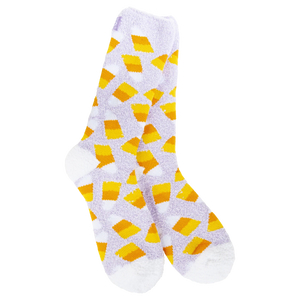 Candy Corn - Cozy Crew Socks