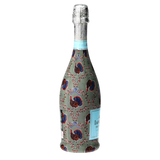 Autumn Turkey Trellis Prosecco Bottle Wrap