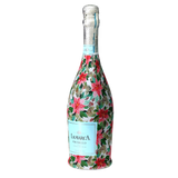 Holiday Bloom Prosecco Bottle Wrap