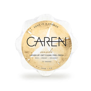Caren Soap In A Sponge - Seaside Daisy