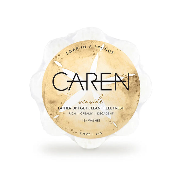 Caren Soap In A Sponge - Seaside Daisy