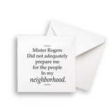 Mister Rogers: Dishtowel