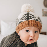 Forest Knit Beanie Hat 0-6 mo