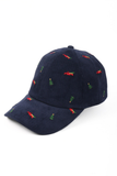 Tree & Truck Embroidered Corduroy Hat
