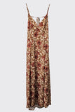Leopard Open Back Maxi Dress