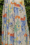 Spaghetti Tie Strap Floral Maxi Dress