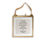 I Choose My Friends: Dishtowel