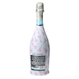 Pastel Birthday Party Hats Prosecco Bottle Wrap