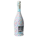 Colorful Dots Prosecco Bottle Wrap