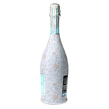 Floral Bridal Bliss Prosecco Bottle Wrap