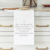 Tolerance Tea Towel: NATURAL