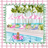 POOL PAWTY - MAHJONG MAT