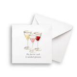 My Doctor Said I Needed Glasses: Dishtowel