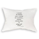 I Choose My Friends: Dishtowel