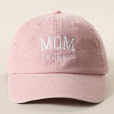 Pink MOM EST.2026 Baseball Cap