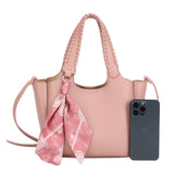 Lulu Bag With Scarf: Brown