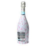 Pastel Birthday Party Hats Prosecco Bottle Wrap
