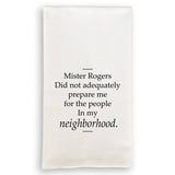 Mister Rogers: Dishtowel