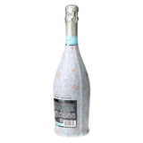 Floral Bridal Bliss Prosecco Bottle Wrap
