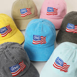 American 250 Waving Flag Embroidered Hat