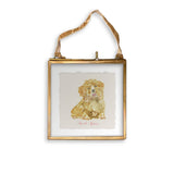Sweet Kisses Puppy: Dishtowel
