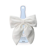 Beau Bottles White Velvet Bottle Bow