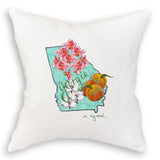 Floral Georgia On My Mind: Dishtowel