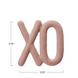 Pink Cast Iron XO Trivet