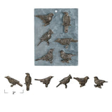 Pewter Bird Magnets