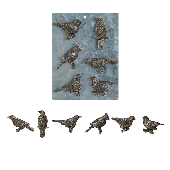 Pewter Bird Magnets