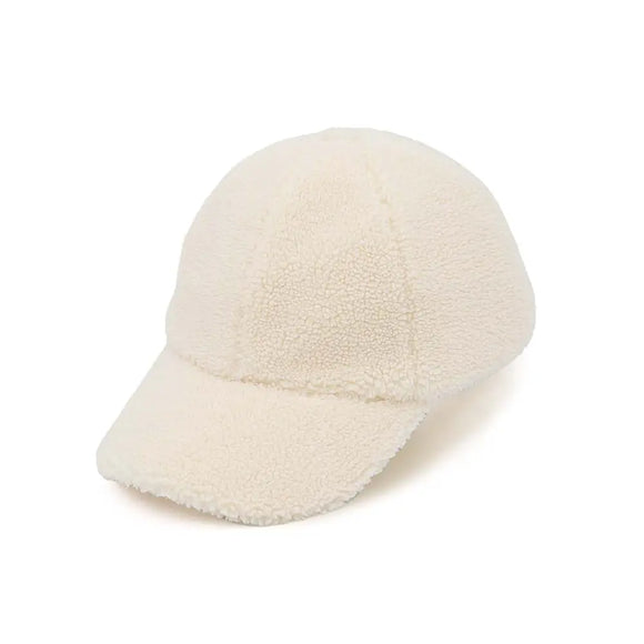 Cream Cozy Sherpa Hat