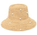 Perla - Crochet Raffia Bell Bucket Hat