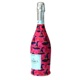 Preppy Halloween Witch Hats Prosecco Bottle Wrap