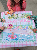 POOL PAWTY - MAHJONG MAT