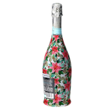 Holiday Bloom Prosecco Bottle Wrap