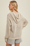 Tan Zip Up Hoodie