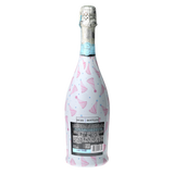 Pastel Birthday Party Hats Prosecco Bottle Wrap