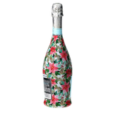 Holiday Bloom Prosecco Bottle Wrap